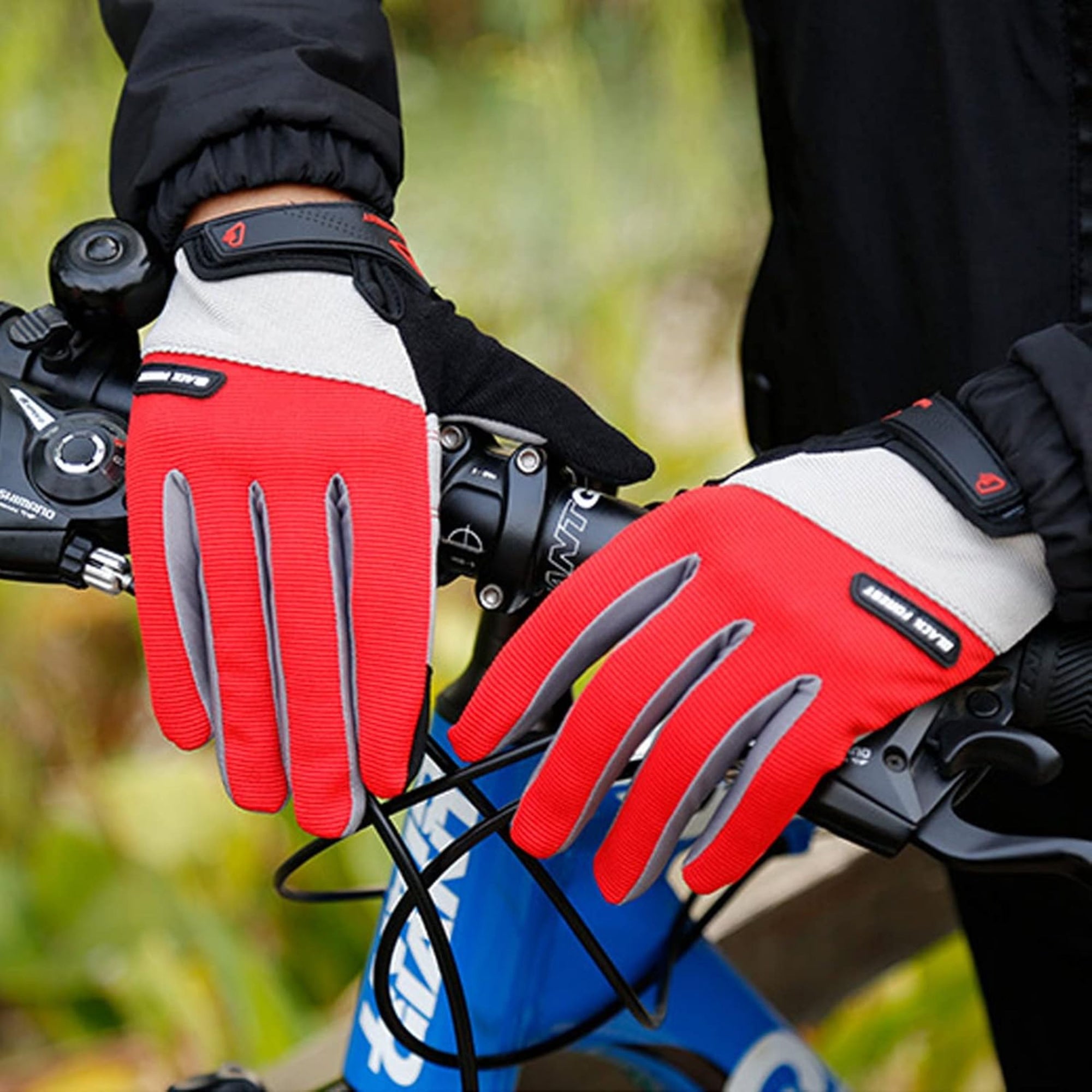 Guantes de Ciclismo Full Dedos - Black Forest