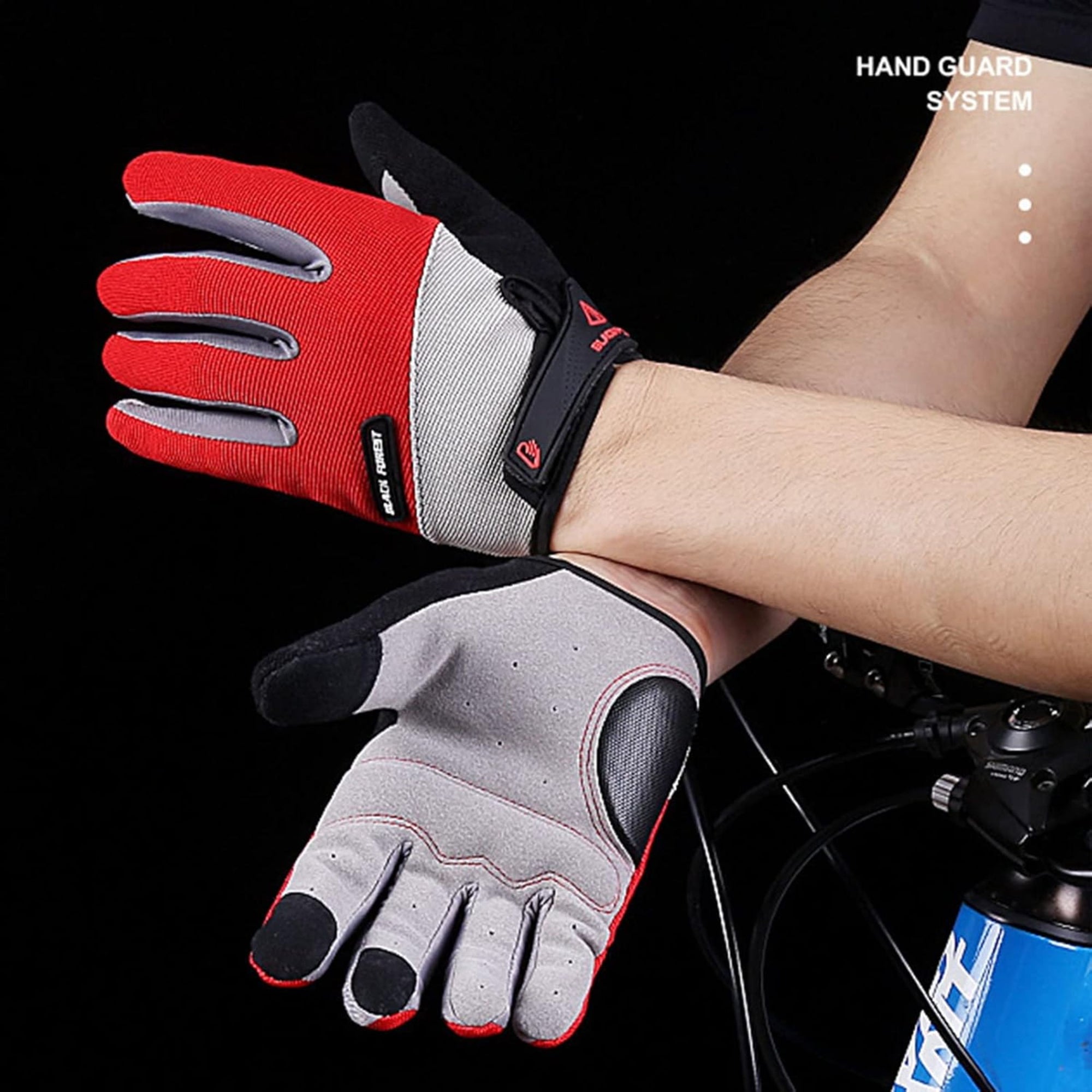 Guantes de Ciclismo Full Dedos - Black Forest