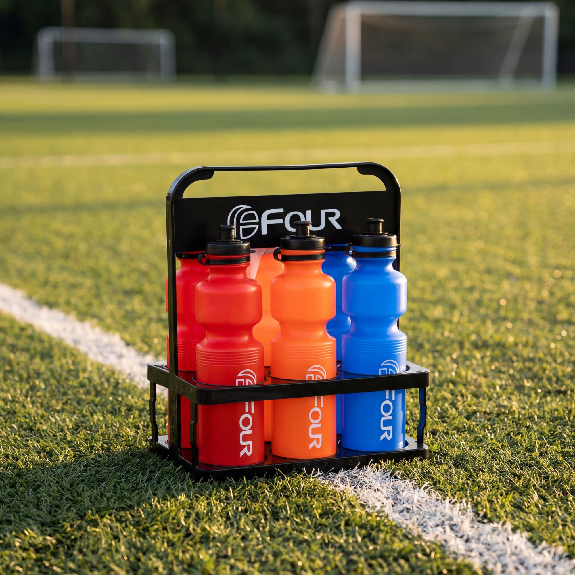 Pack Porta Botellas Hidratación + 6 Botellas 700ml