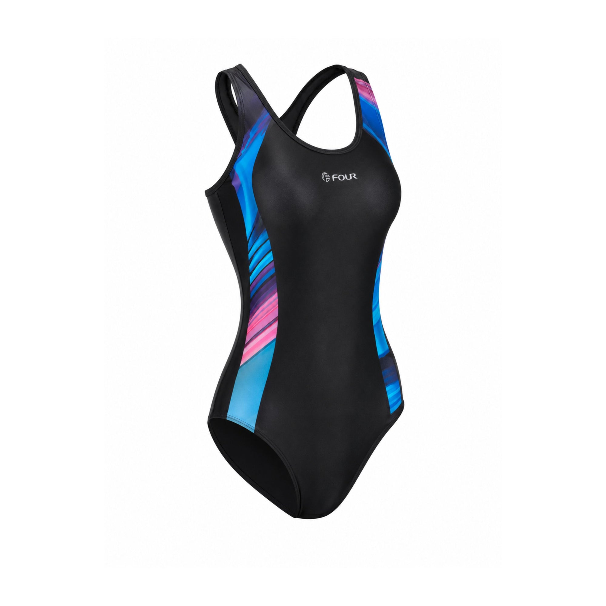 Traje de Baño Natación Mujer Four Eclipse Negro