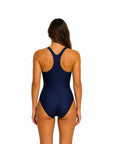 Traje de Baño Natación Mujer Four Cascade Azul Marino