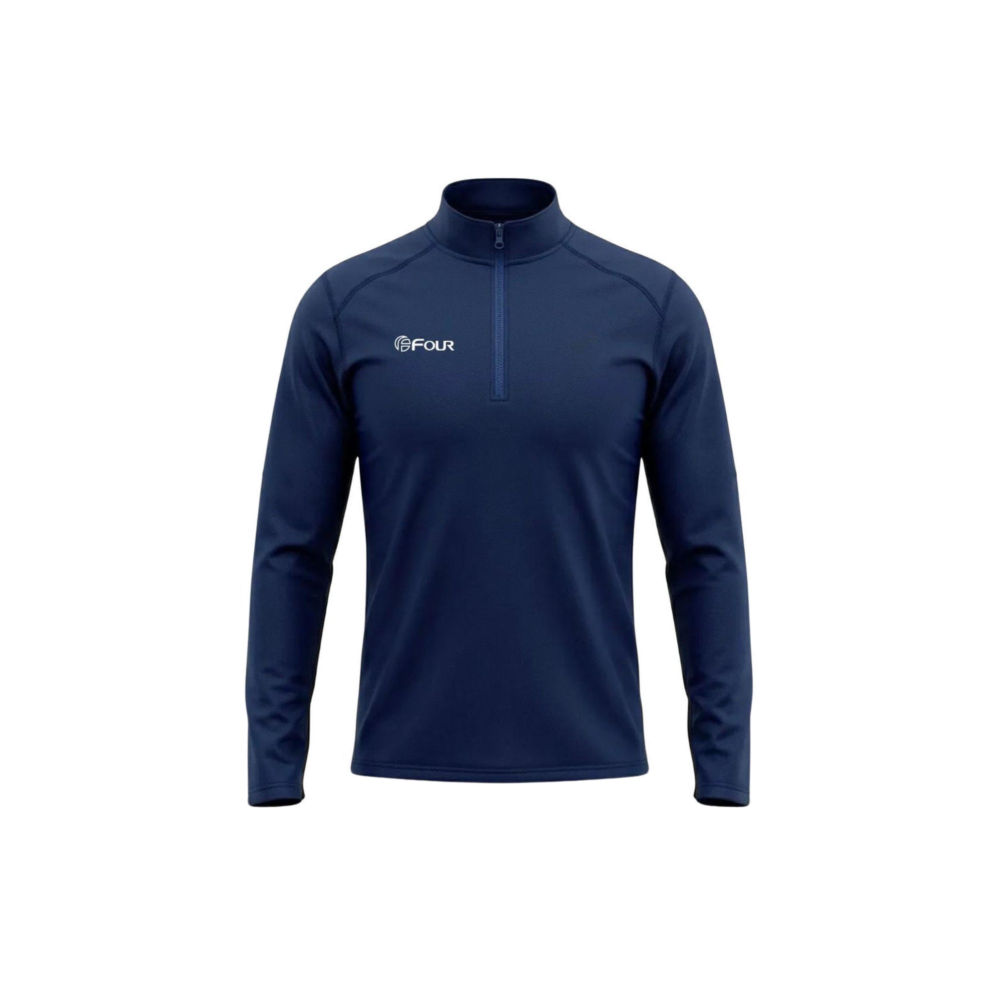 Salida de Cancha Half-Zip Azul Marino