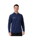 Salida de Cancha Half-Zip Azul Marino