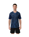 Camiseta de Fútbol Sublimada Modelo Napoles — Azul Marino