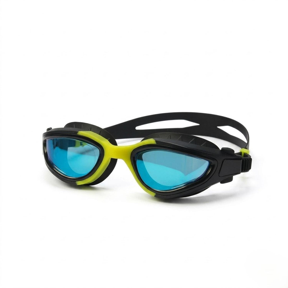 Lentes de Natación Amarillo Negro - Four