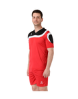 Camiseta de Futbol y Short - Set Bolton Rojo/Blanco/Negro (Talla M)