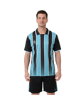 Set de Fútbol Sublimado Modelo Fenerbahce — Negro/Celeste