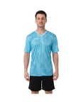 Camiseta de Fútbol Sublimada Modelo Napoles — Celeste