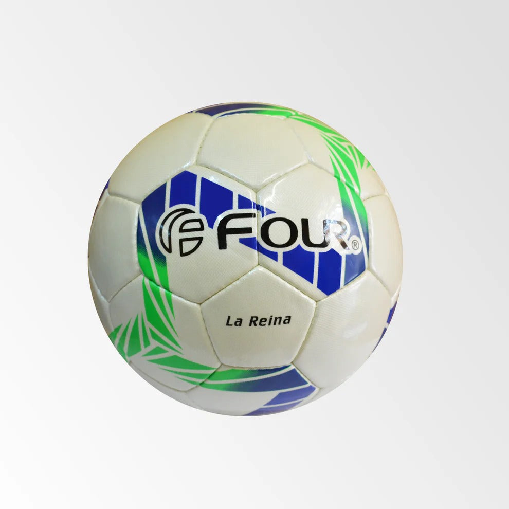 Pelota de Futbol 11 profesional Blanco azul verde