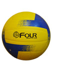 Balón de Voleibol Pvc Impermeable N°5 Four Amarillo