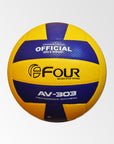 Balón de Voleibol Laminado N°5 Four Foaming Amarillo