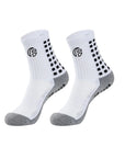 Calcetines Antideslizantes con Fibra de Bambú Blanco Four