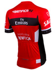 Traje de Ciclismo Manga Corta Profesional - Benfica Rojo Negro