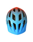 Casco Bicicleta Ajustable -  Wolfbase Celeste Naranjo