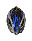 Casco Bicicleta Ajustable Adulto - Azul Negro