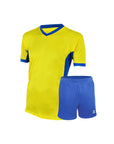 Camiseta de Futbol y Short - Amarillo Azul - Four Cardiff - Talla M