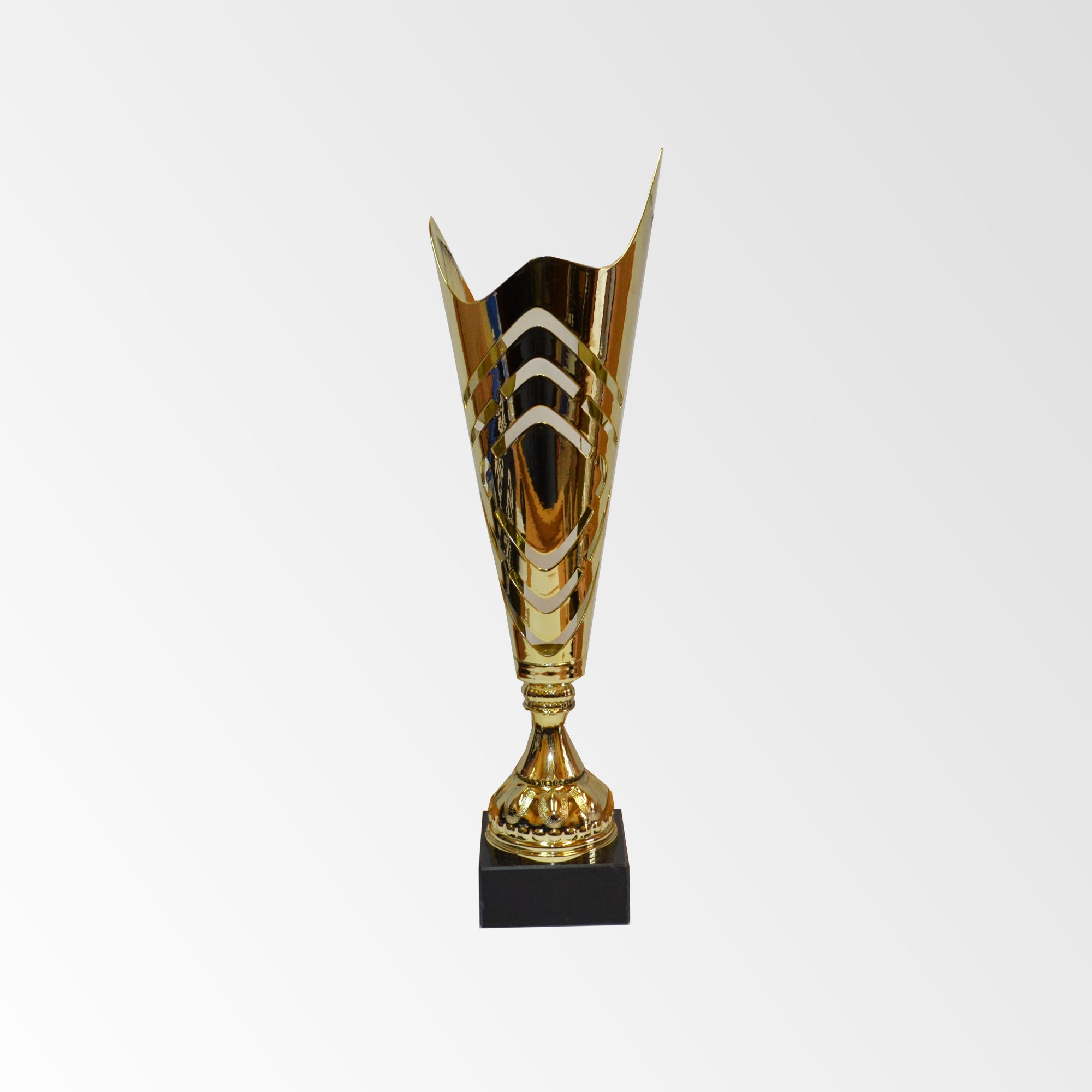 Trofeo Dorado Metálico Base Mármol - 35cm, 38cm, 40cm