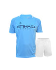 Camiseta de Futbol y Short - Four Manchester City Local 2018