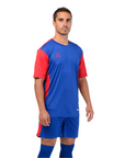 Camiseta de Futbol y Short - Azul Chile Rojo - Four Empoli