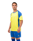 Camiseta de Futbol y Short - Amarillo Azul Rey - Four Dortmund