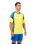 Camiseta de Futbol y Short - Amarillo Azul Rey - Four Dortmund