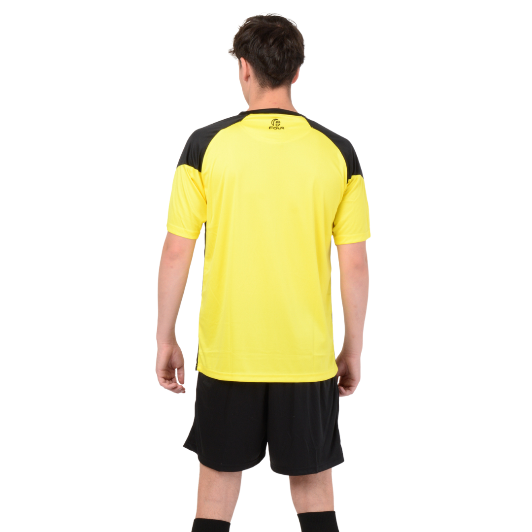 Camiseta de Futbol y Short - Amarillo Negro - Four Dortmund