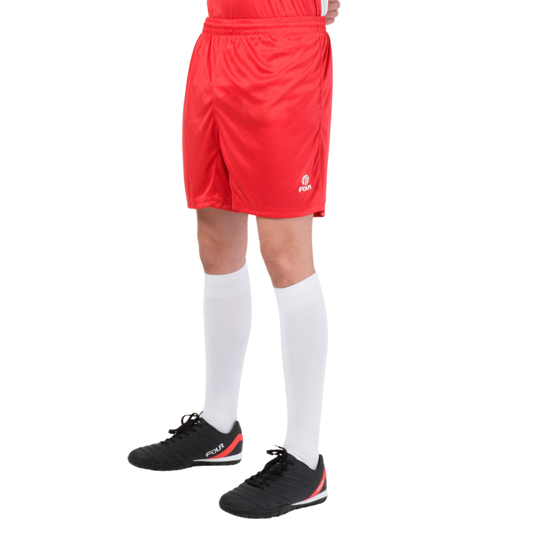 Camiseta de Futbol y Short - Rojo Blanco - Four Dortmund