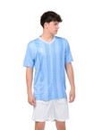 Camiseta de Futbol - Celeste Blanco - Modelo Manchester City Local