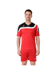 Camiseta de Futbol y Short - Set Bolton Rojo/Blanco/Negro (Talla M)