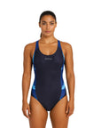 Traje de Baño Mujer Natación Negro - Four SwimForce