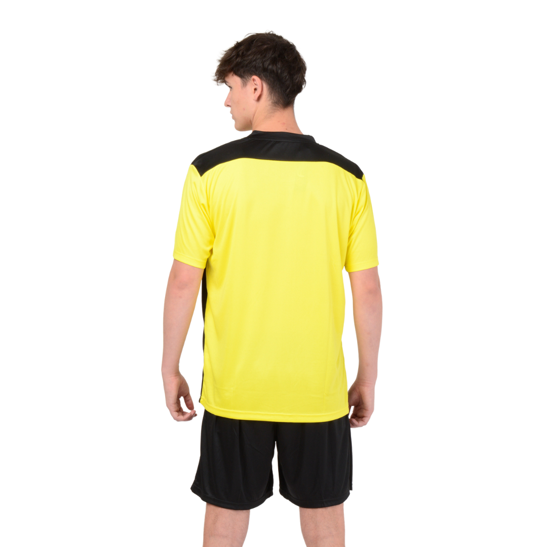 Camiseta de Futbol y Short - Amarillo Negro - Four Betis