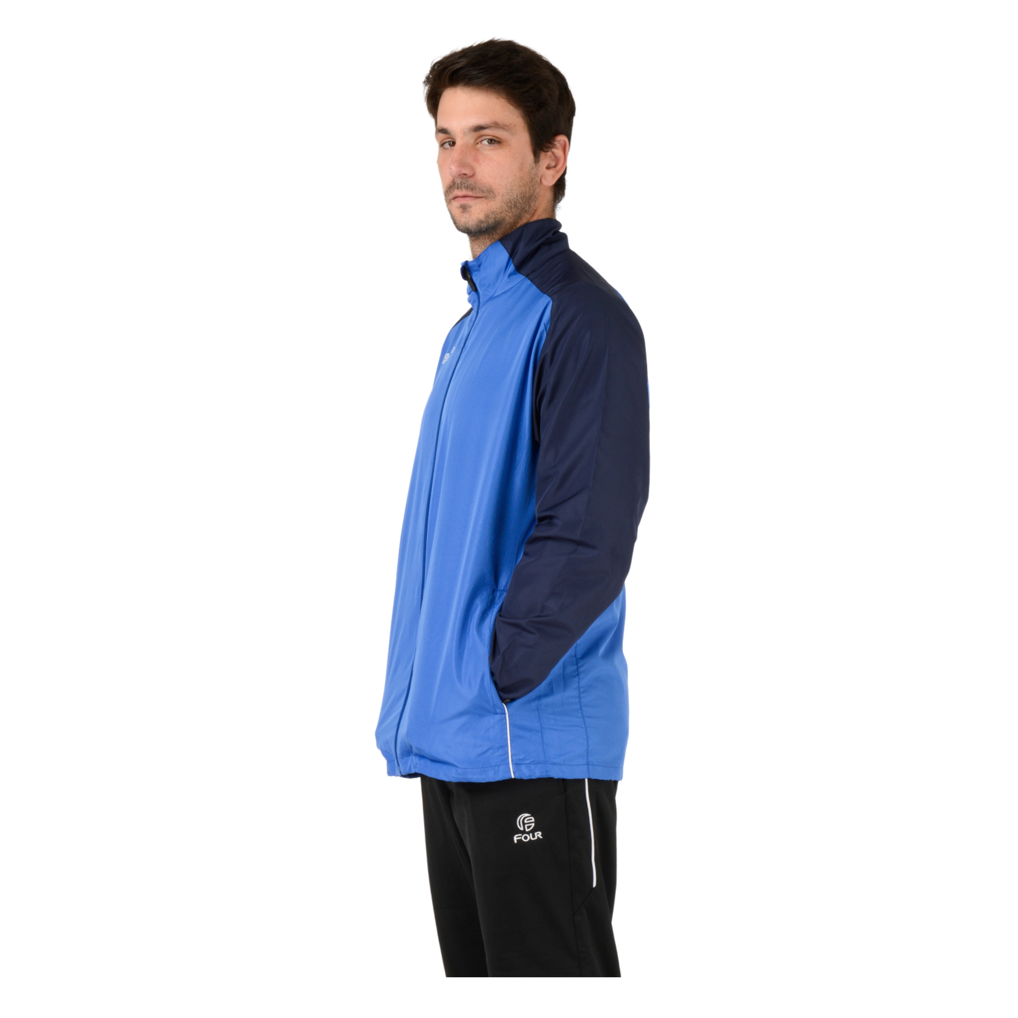 Cortaviento Dry-Tech Azul Rey/Azul Marino