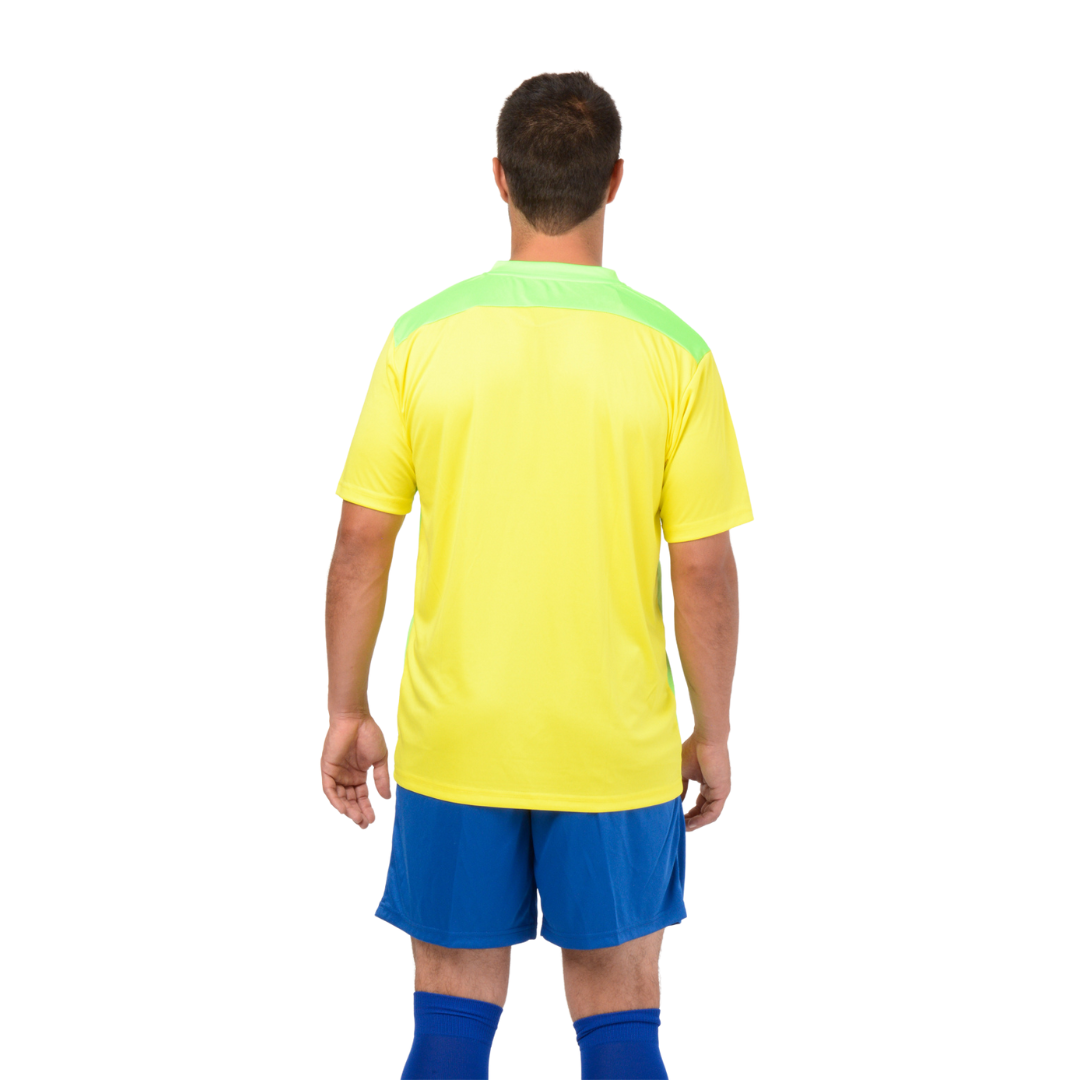 Camiseta de Futbol y Short - Amarillo Lima - Four Betis