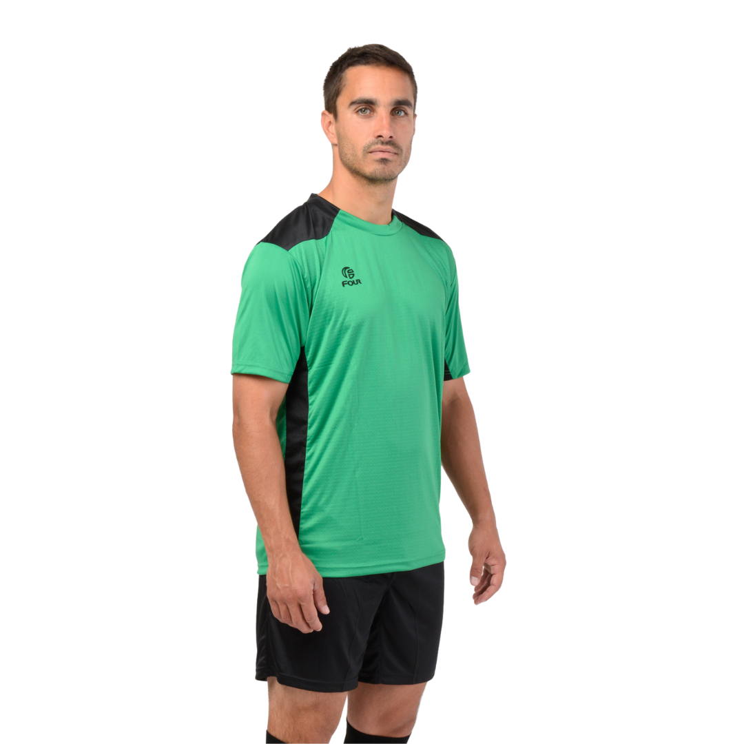 Camiseta de Futbol y Short - Verde Negro - Four Betis