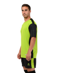 Camiseta de Futbol y Short -Verde Lima Negro - Four Empoli