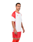 Camiseta de Futbol y Short - Blanco Rojo - Four Dortmund