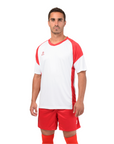 Camiseta de Futbol y Short - Blanco Rojo - Four Dortmund