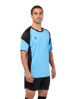 Camiseta de Futbol y Short - Celeste Negro - Four Dortmund