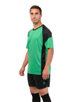 Camiseta de Futbol y Short - Verde Negro - Four Dortmund