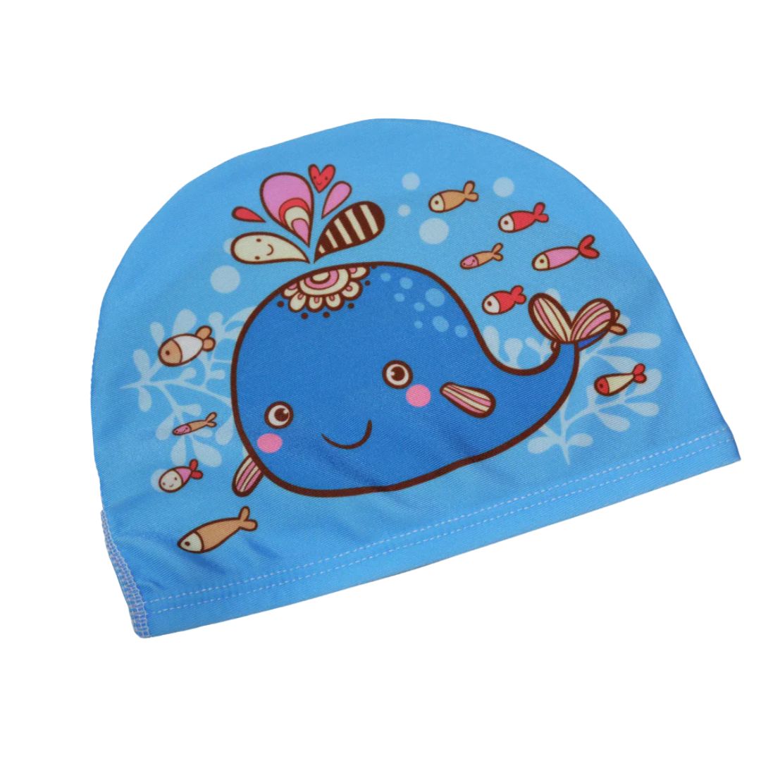 Gorra de Natación Niños Lycra - con Diseño