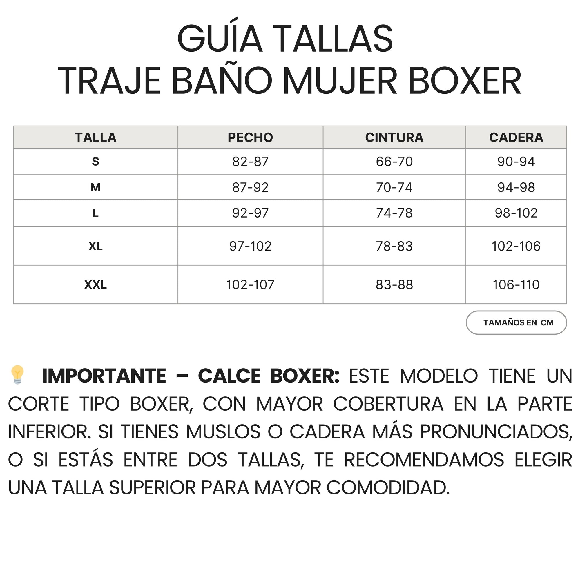 Traje de Baño Mujer Boxer - Prisma