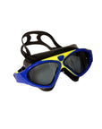 Lentes de Natación UV Visión Amplia Azul amarillo