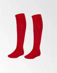 Calcetines infantiles de futbol rojos