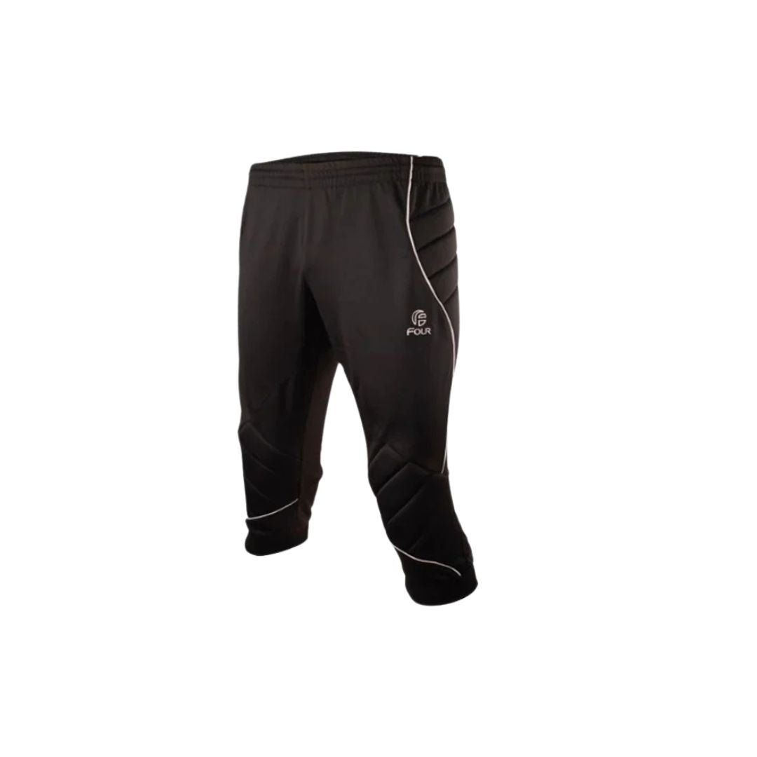 Pantalón Arquero de Futbol 3/4 - Four Capri Negro