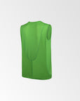 Polera Deportiva Sin Mangas Verde Neón - Four