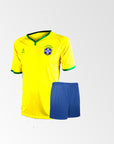 Conjunto de Fútbol Adulto: Replica Selección de Brasil - Camiseta + Short Verdeamarela.