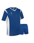 Camiseta de Futbol + Short Azul Blanco - Four New Bundesliga - Talla M