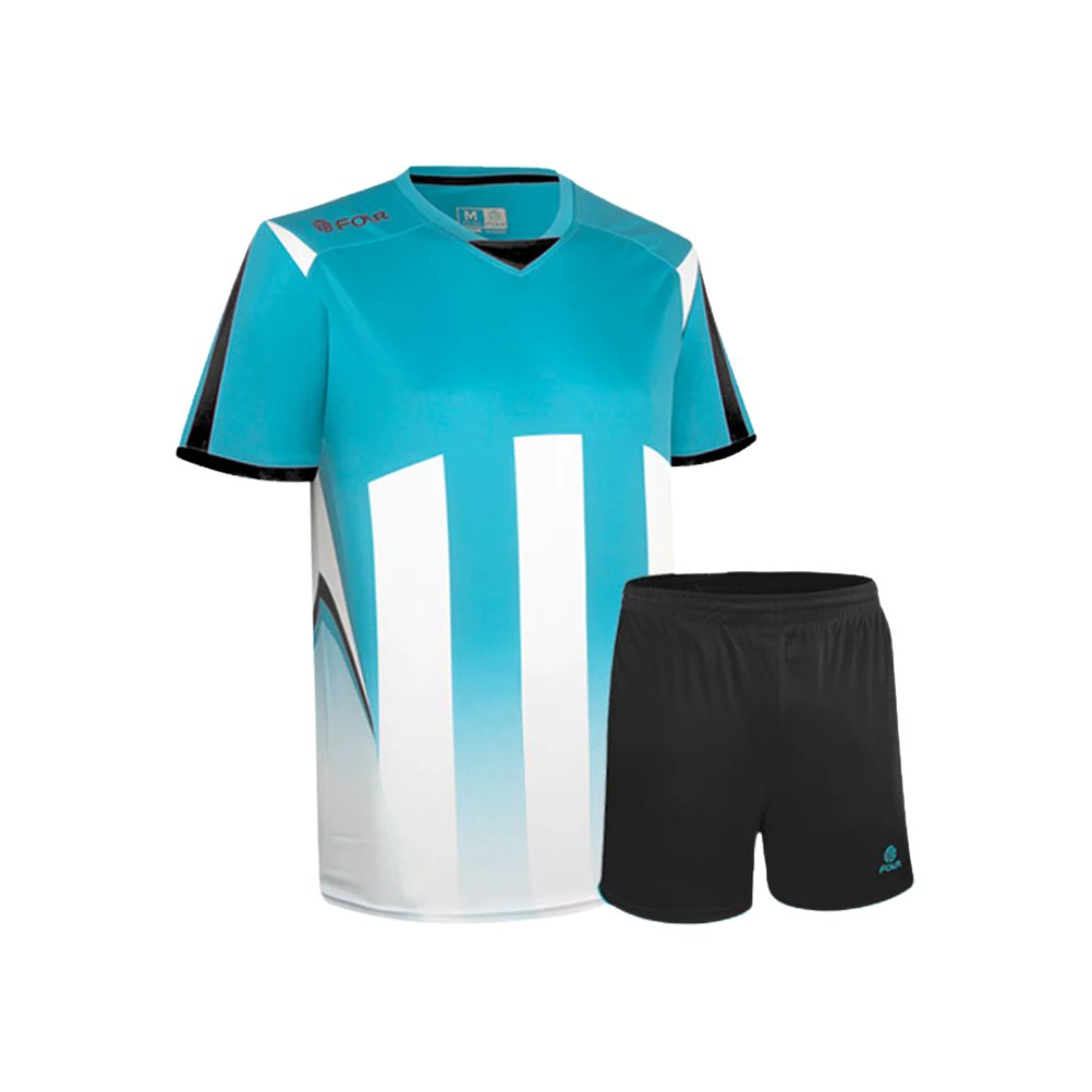 Camiseta de Futbol + Short Celeste Blanco Blanco - Watford