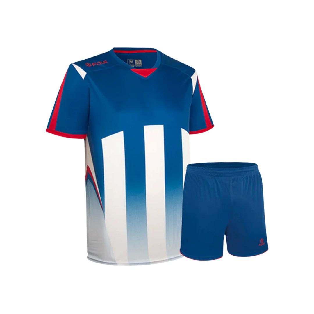 Camiseta de Futbol y Short - Azul Rey Rojo - Four Watford – Tienda Four