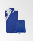 Uniforme de Basquetbol Azul Blanco - Four Houston